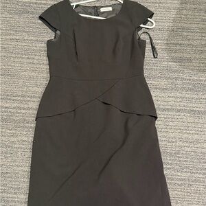 Calvin Klein Black Midi Dress